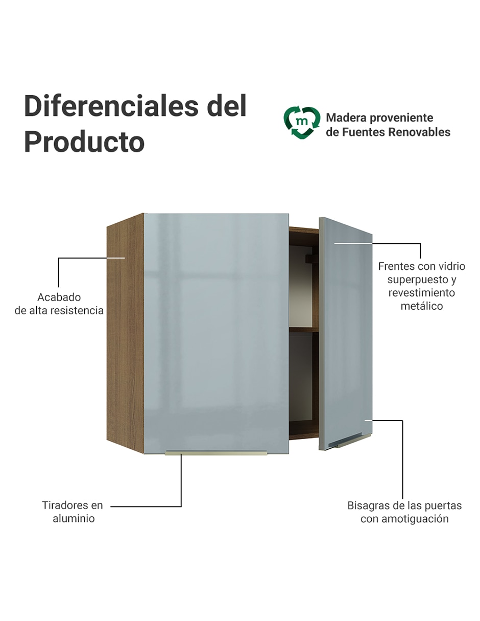 Alacena armable Lux MDP 6