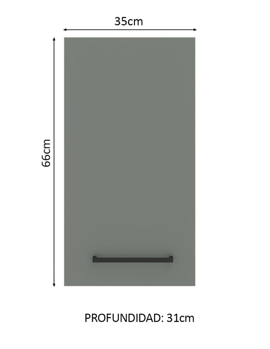 Alacena armable Agata MDP 9