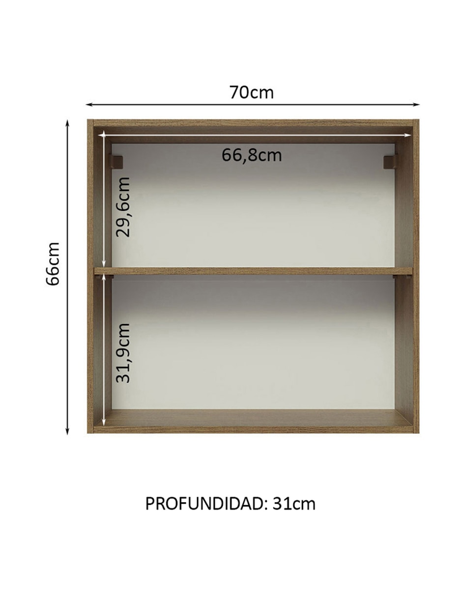 Alacena armable Lux MDP 10