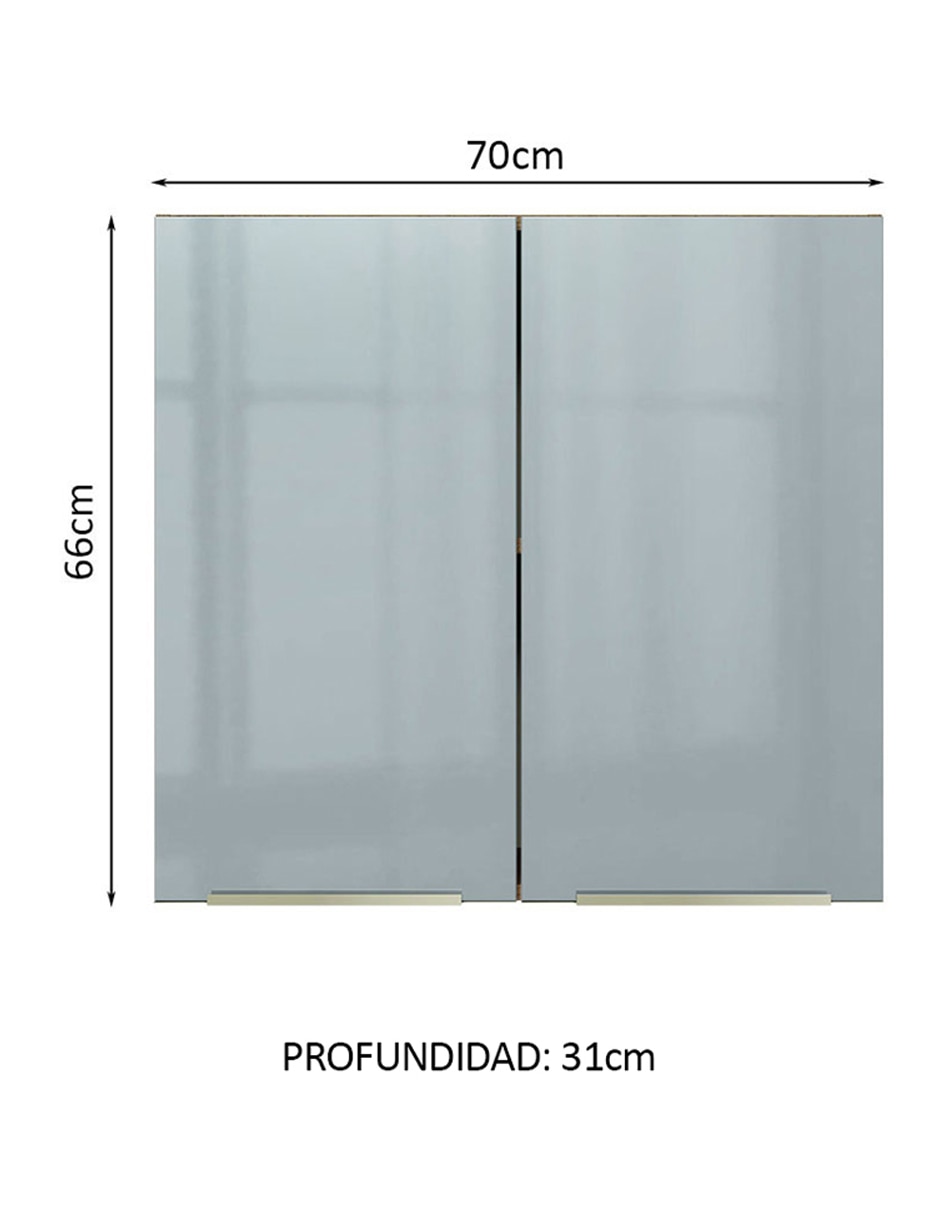 Alacena armable Lux MDP 9