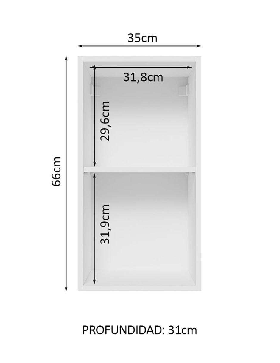 Alacena armable Lux MDP 11