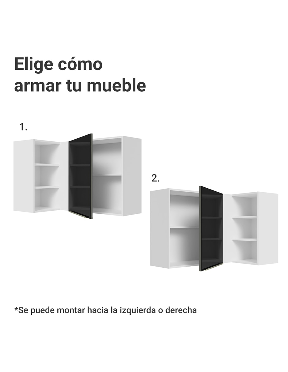 Alacena armable Lux MDP 6