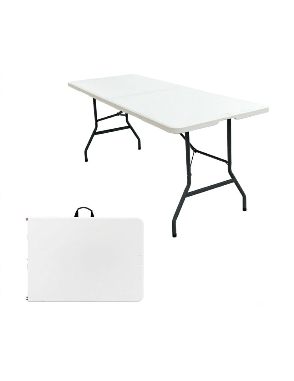 Mesa No No Plegable 180 cm de Plástico
