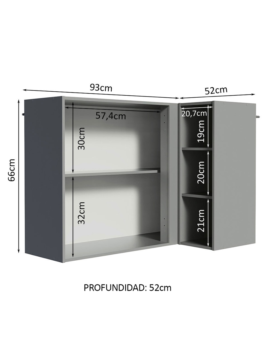 Alacena armable Nice MDP 11