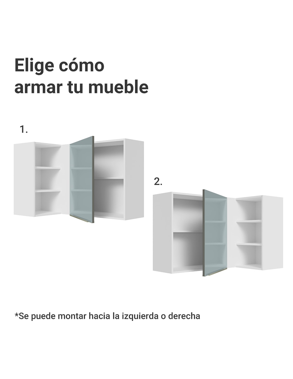 Alacena armable Lux MDP 6