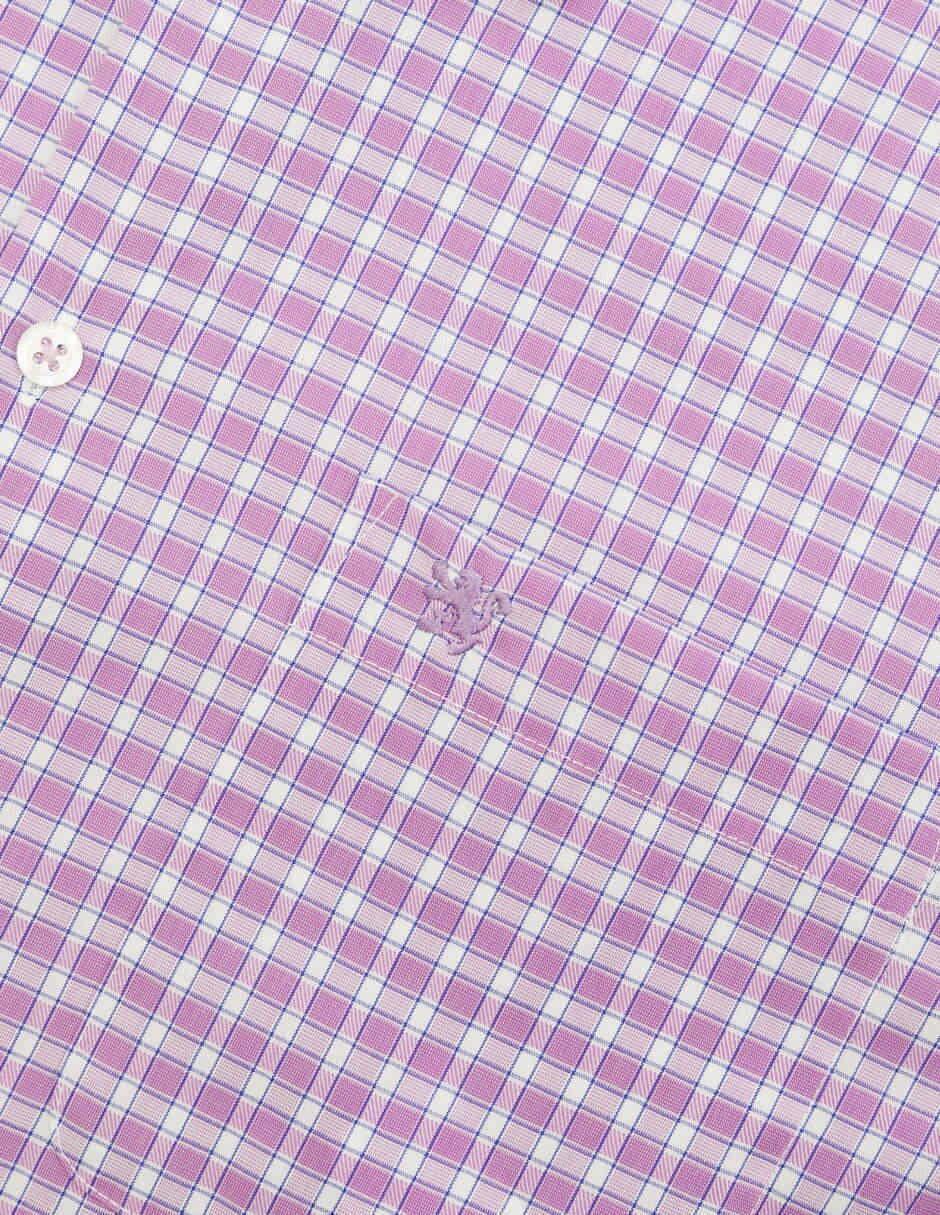 Camisa casual de algodón manga larga para hombre 4