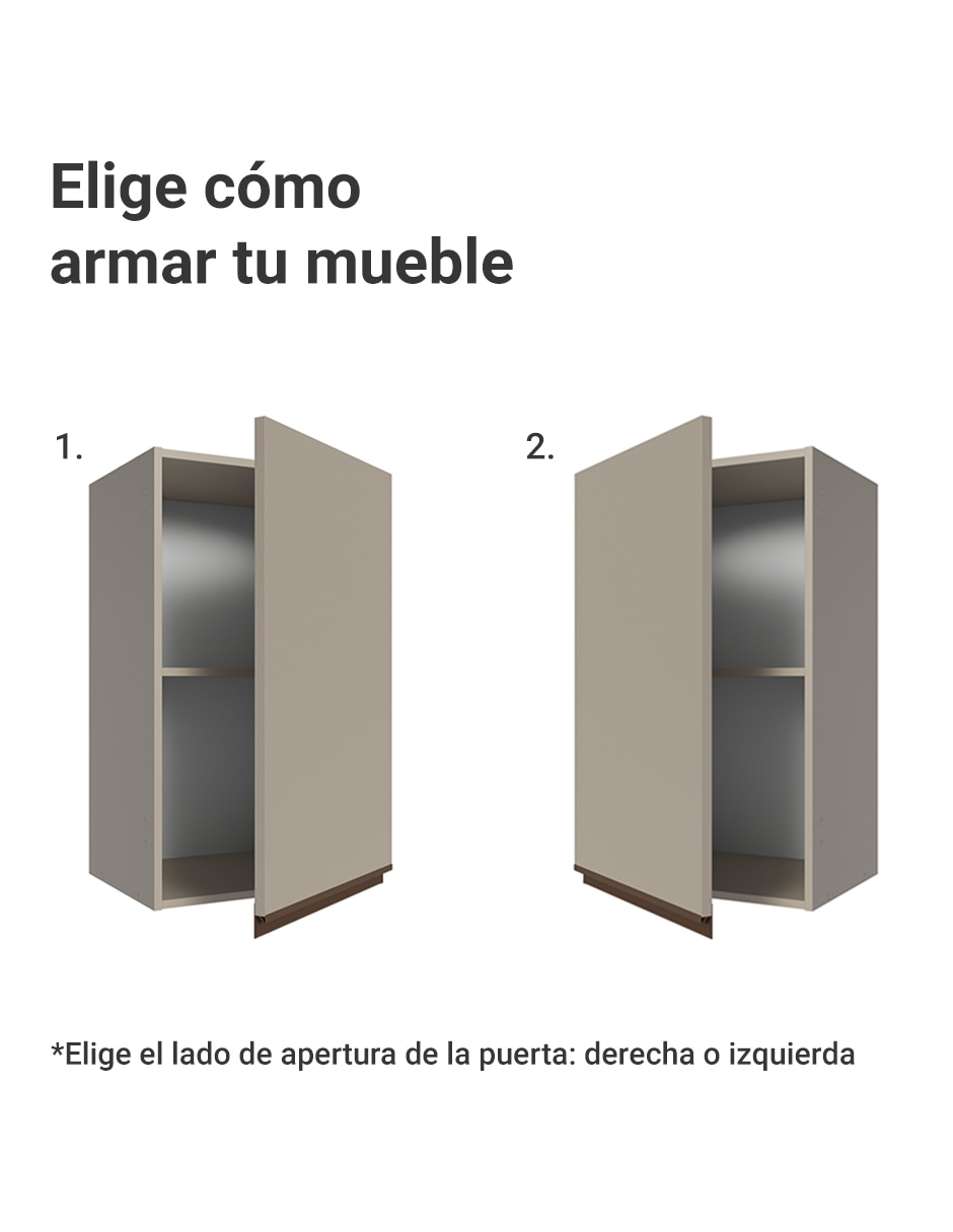 Alacena armable Madesa Nice MDF