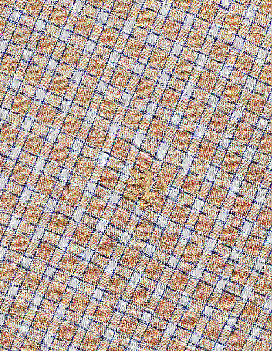 Camisa casual manchester de algodón manga larga para hombre
