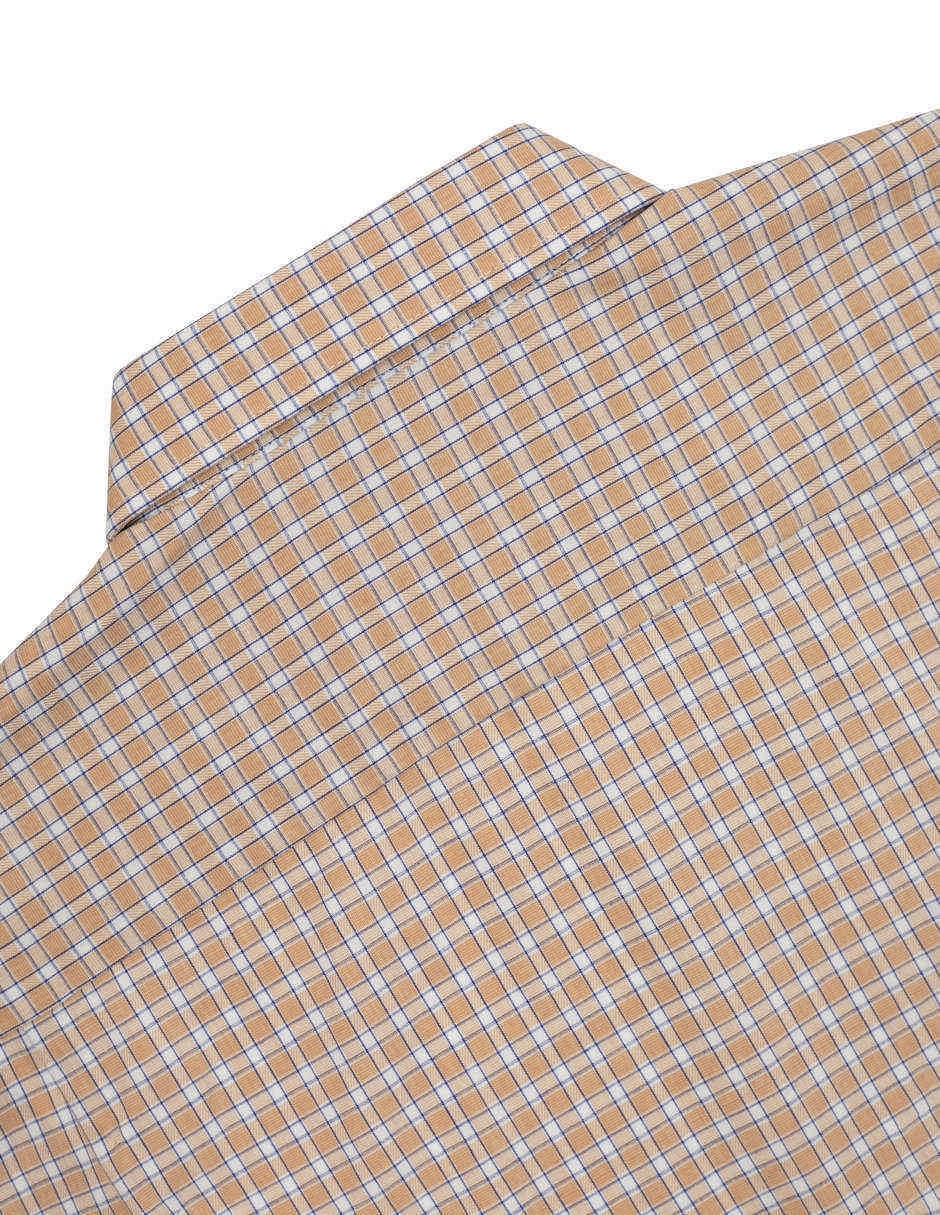 Camisa casual manchester de algodón manga larga para hombre