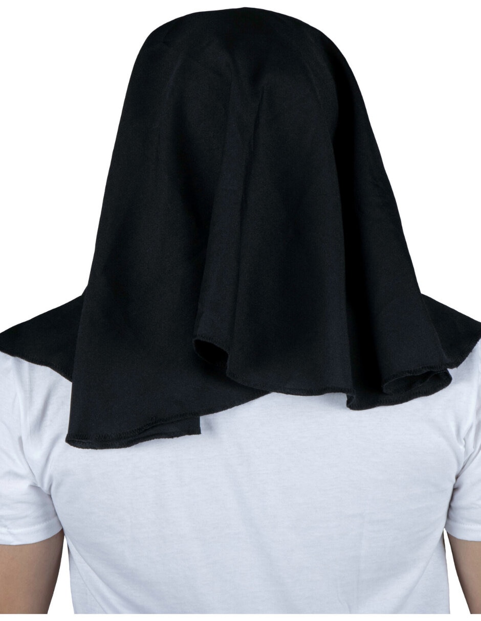 Máscara para disfraz de monja poseída demoniaca 3