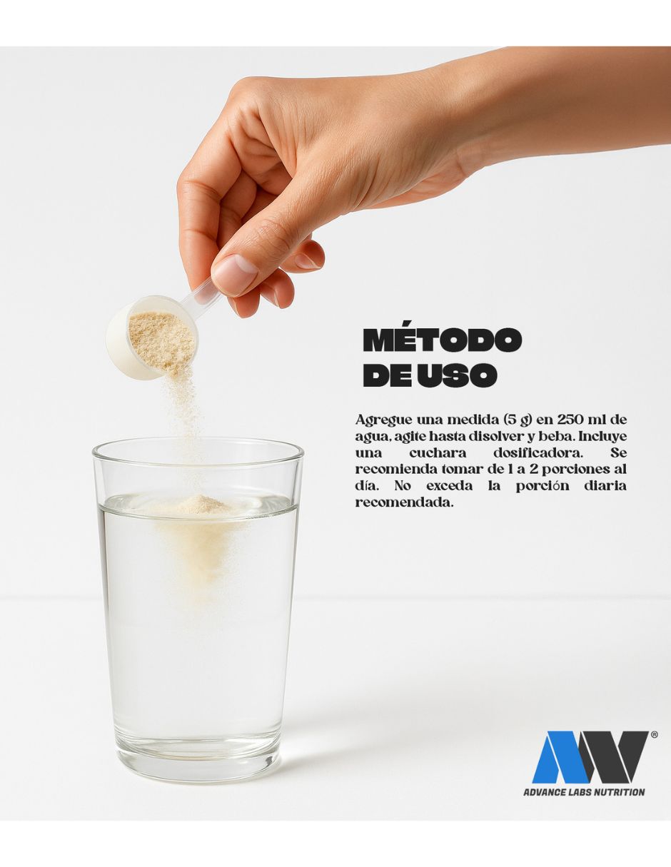 Calostro Colágeno y Probióticos Naturals con Calostro Bovino sabor Rol de canela de 4