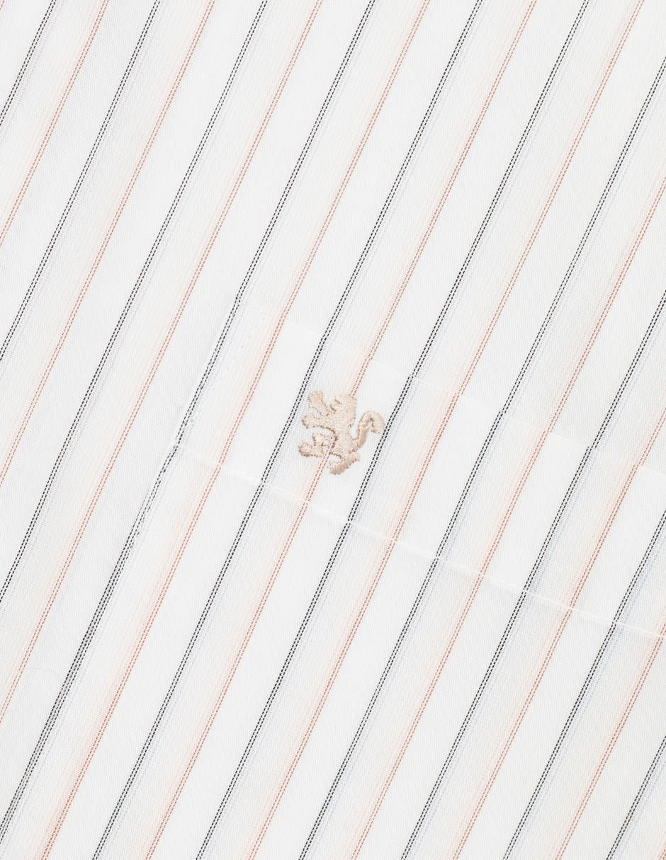 Camisa casual manchester de algodón manga corta para hombre