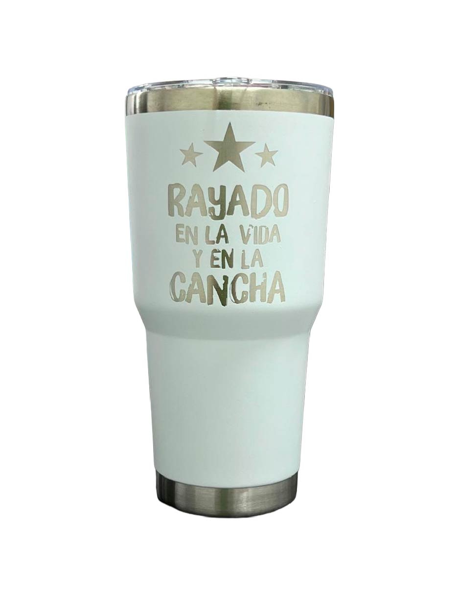 Termo de acero inoxidable con tapa rosca 2