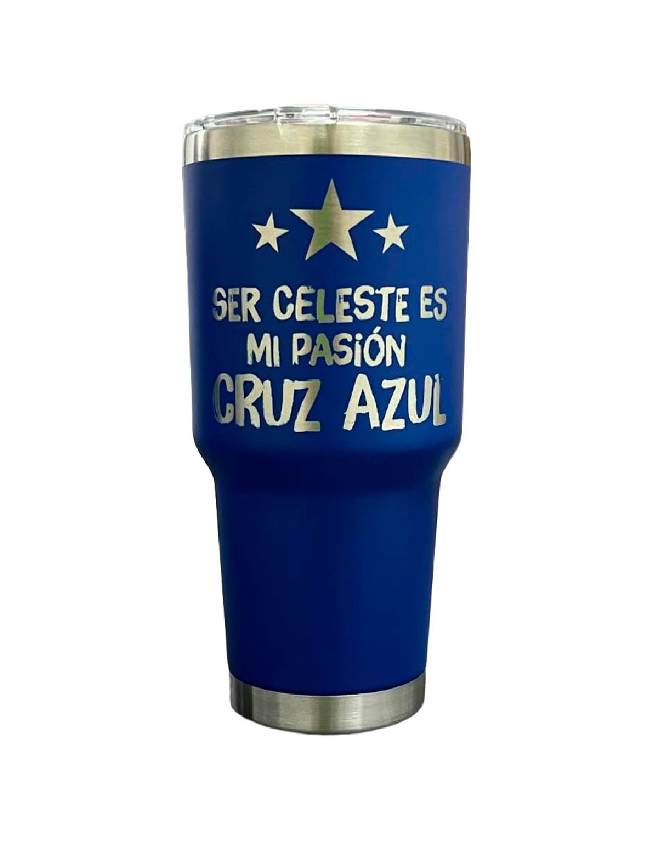 Termo de acero inoxidable con tapa rosca 2