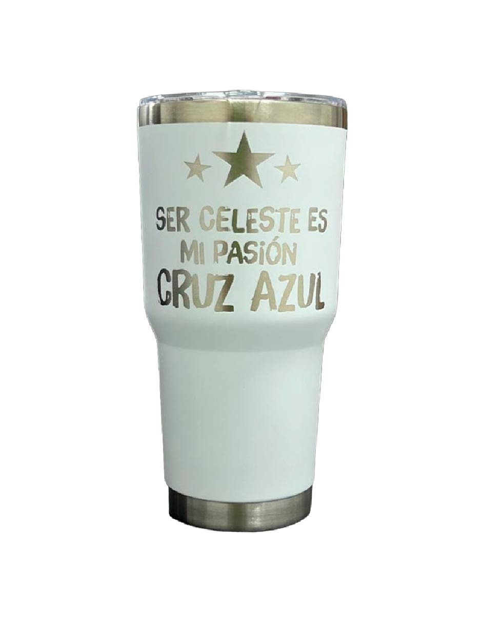 Termo de acero inoxidable con tapa rosca 2