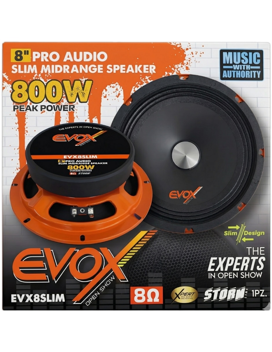 Bocina EVX8SLIM 7