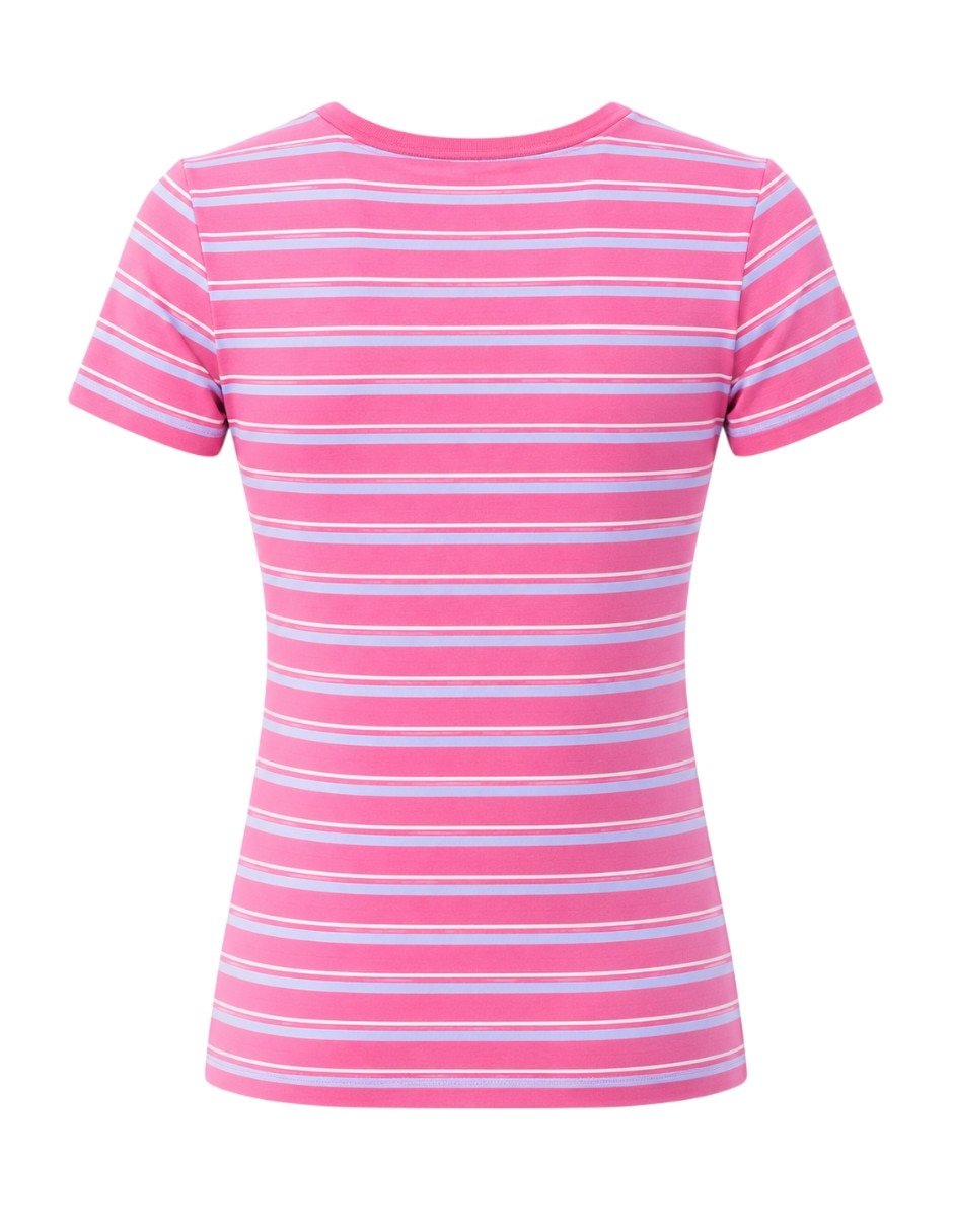manga Corta No aplica cuello V para mujer 3