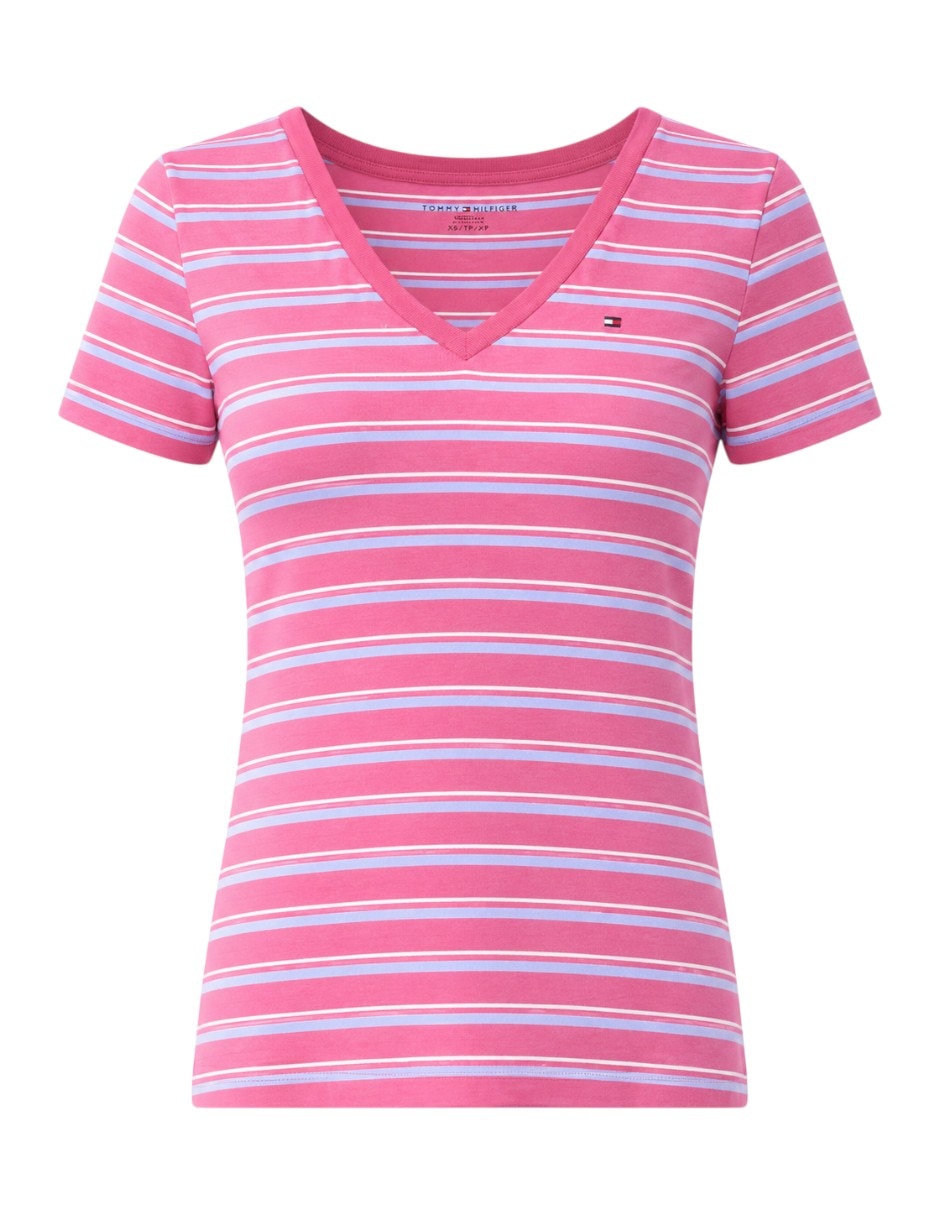 manga Corta No aplica cuello V para mujer 4