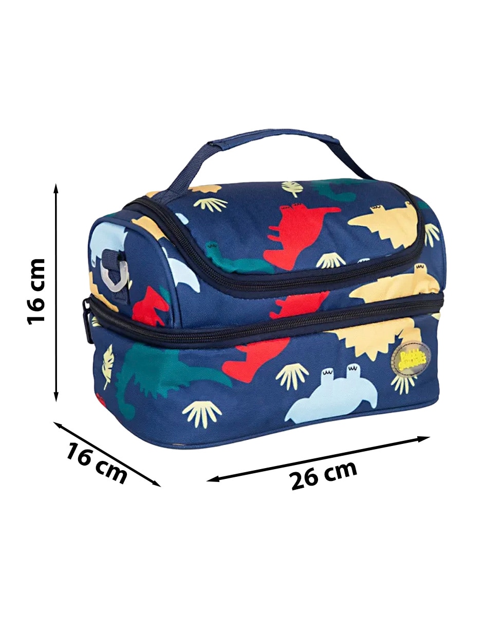 Set mochila con ruedas escolar Dinosaurios BUBBLE GUMMERS No para Niño