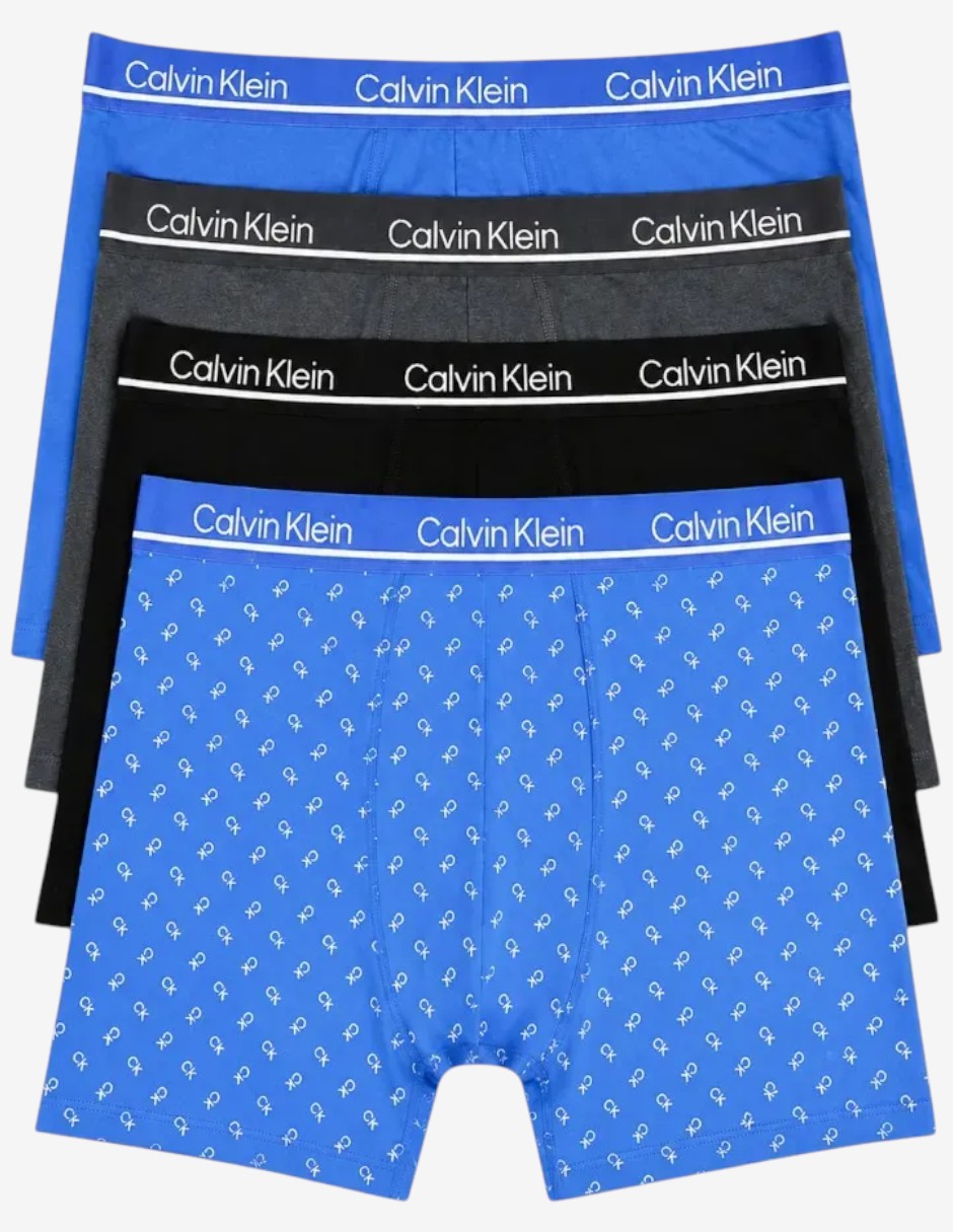 Bóxer brief de microfibra para hombre 4 piezas 6