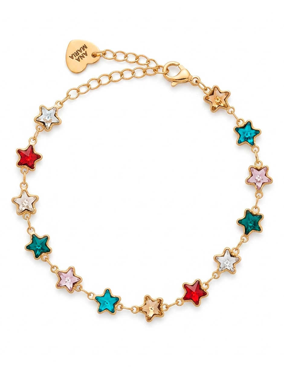 Pulsera ana maria mexico con zirconia
