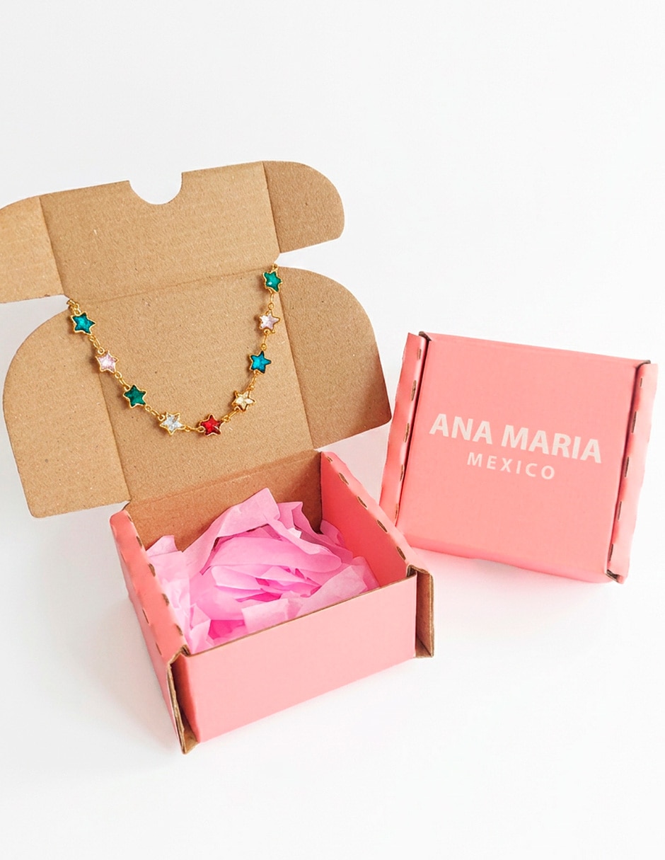 Pulsera ana maria mexico con zirconia