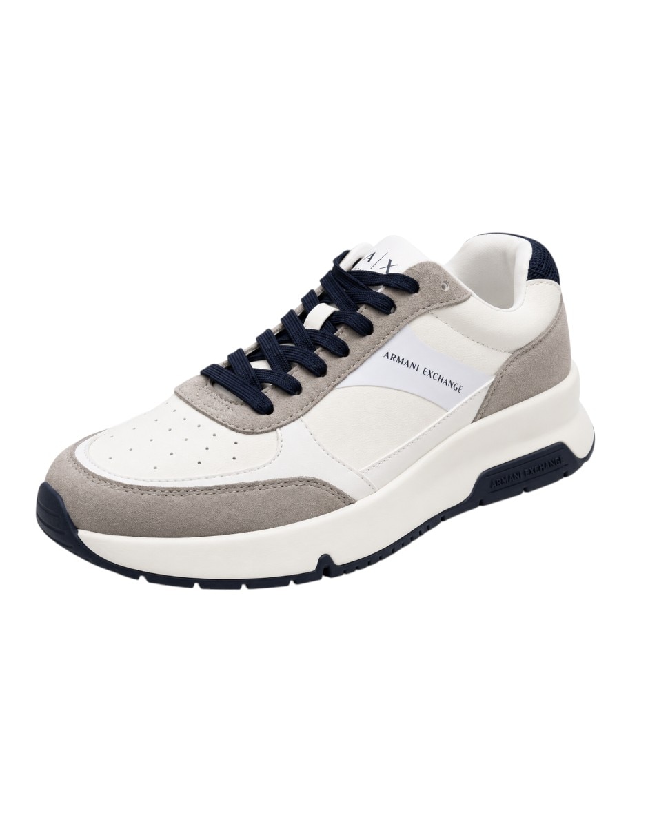 Tenis armani exchange sneaker armani exchange para hombre