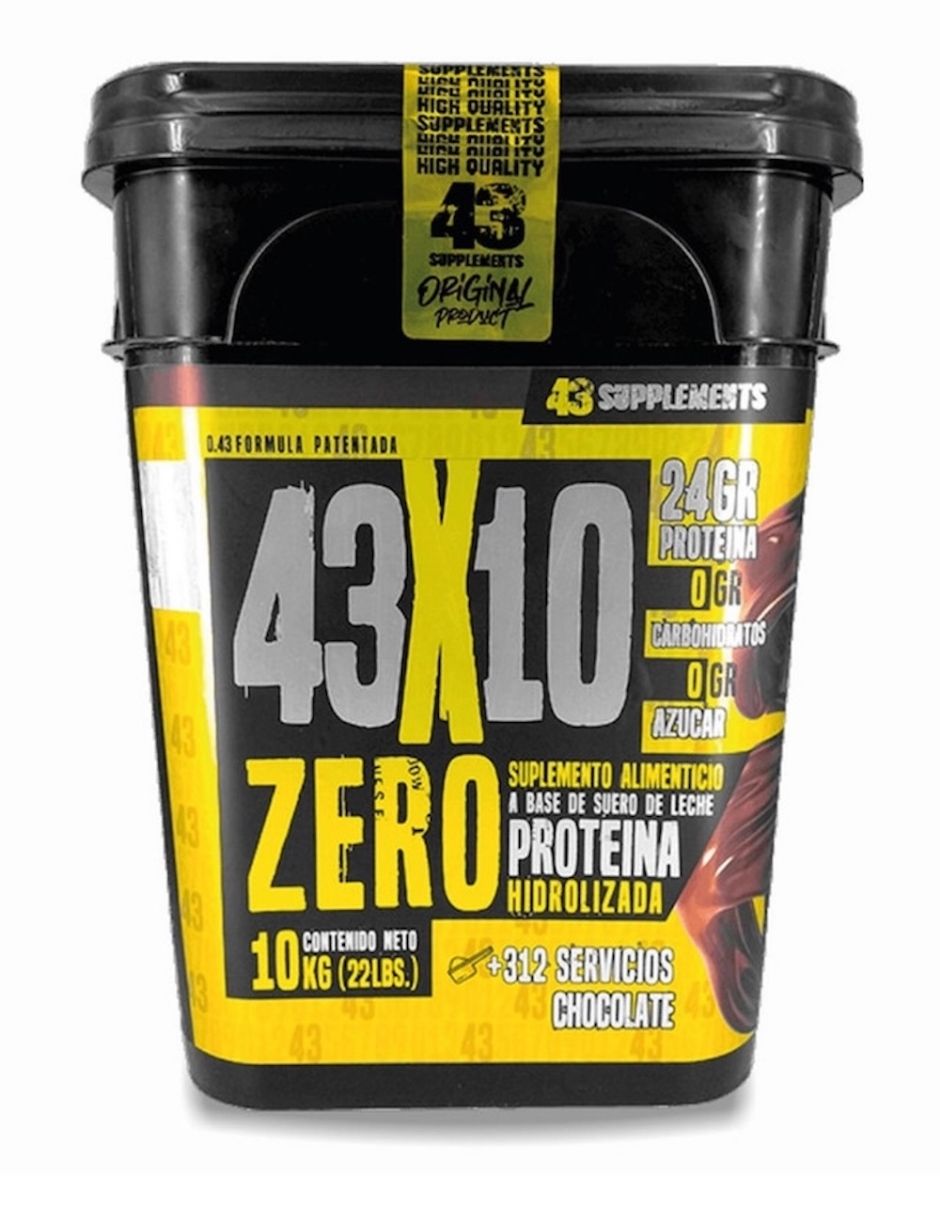 Bote de proteína hidrolizada zero carbohídratos 10kg con proteína sabor chocolate Bote de proteína hidrolizada zero carbohídratos 10kg con proteína sabor chocolate