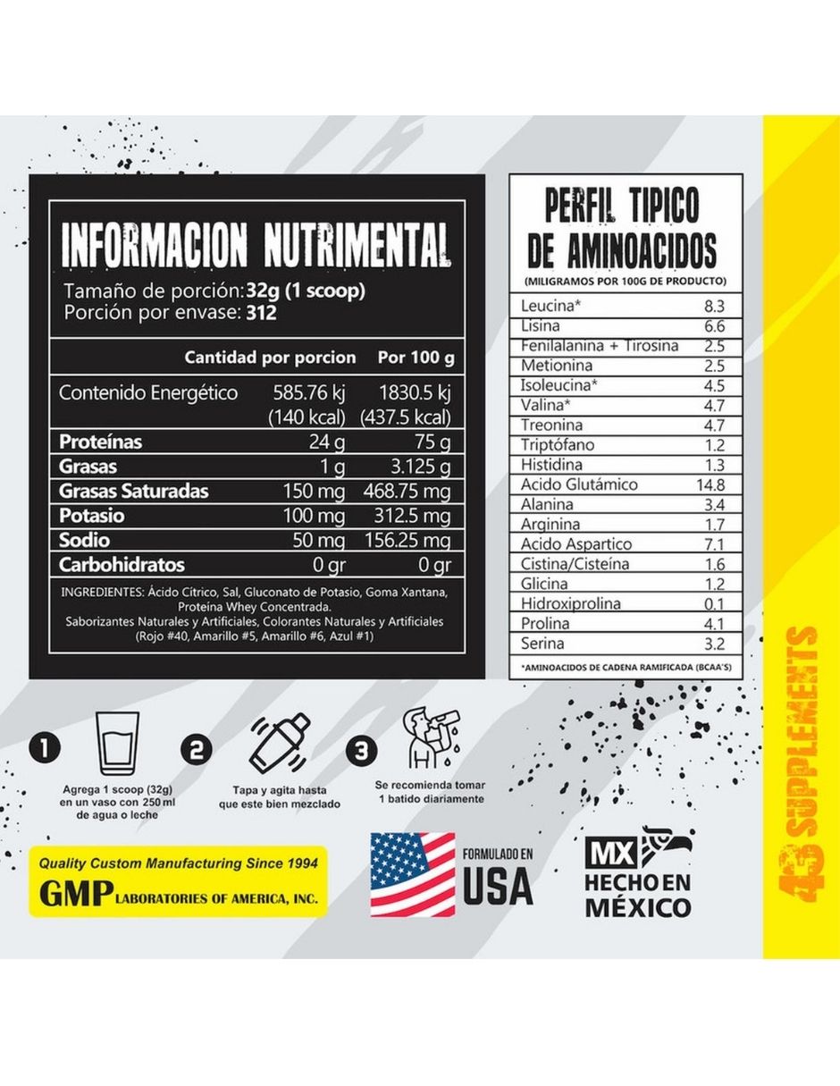 Bote de proteína hidrolizada zero carbohídratos 10kg con proteína sabor chocolate 3