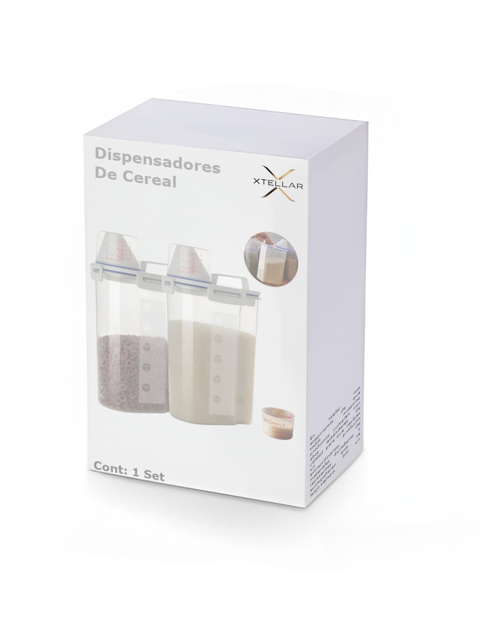 Dispensador de cereal de plástico 3