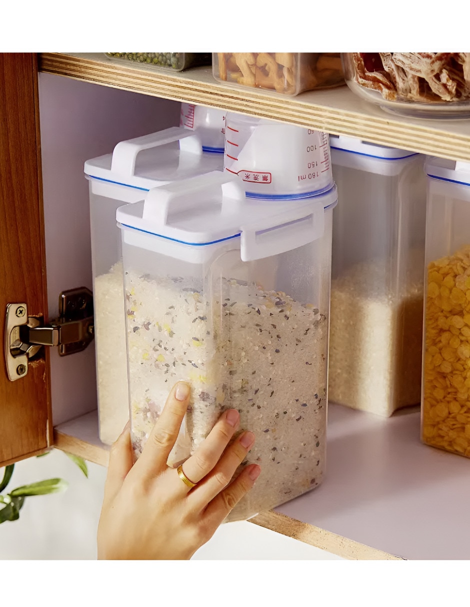 Dispensador de cereal de plástico 4
