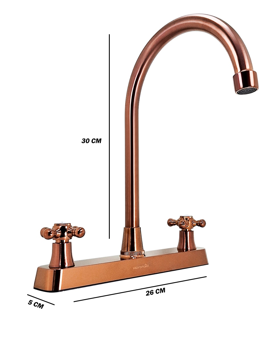 Llave mezcladora para cocina Hidroflud