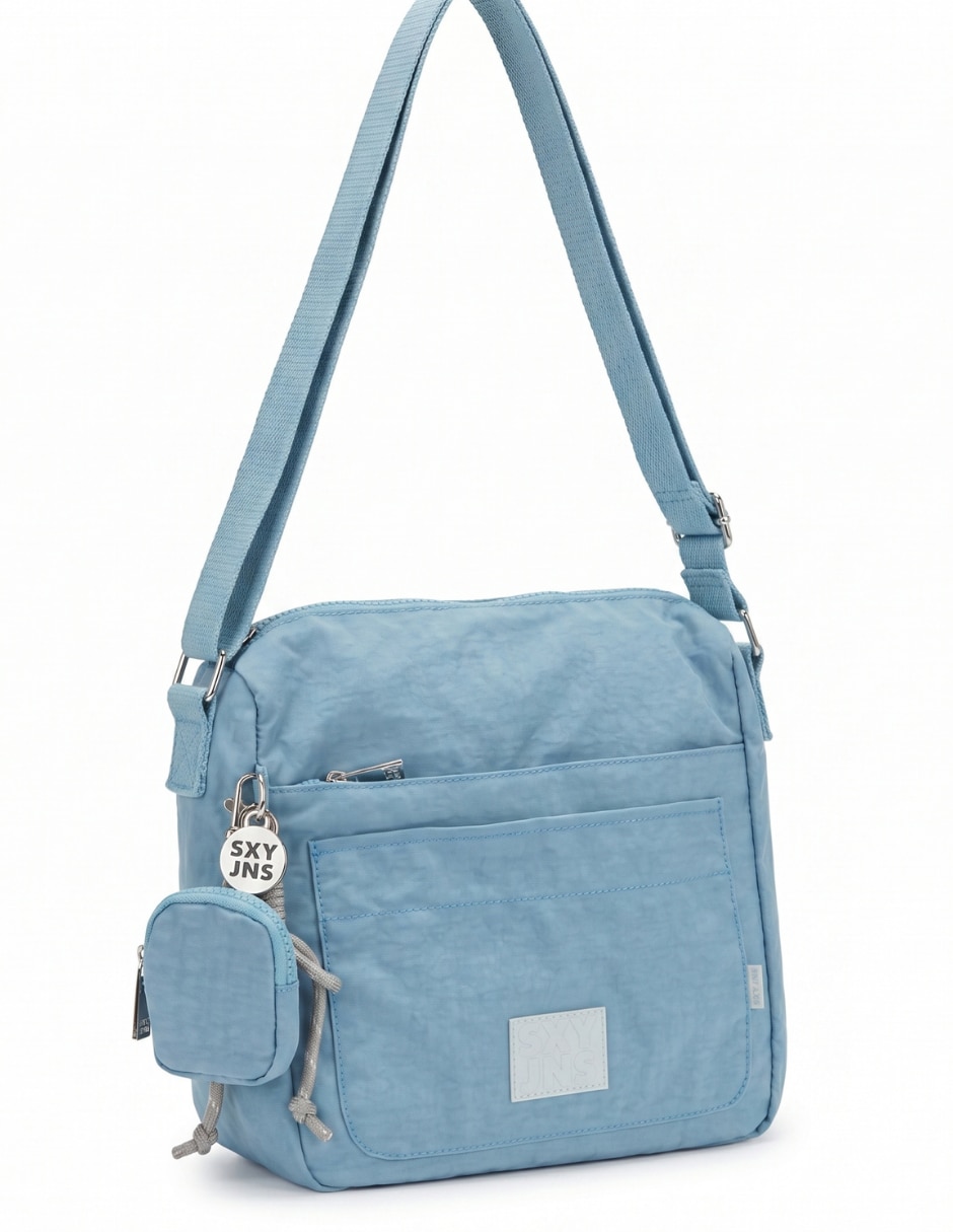 Bolsa messenger sexy jeans para mujer