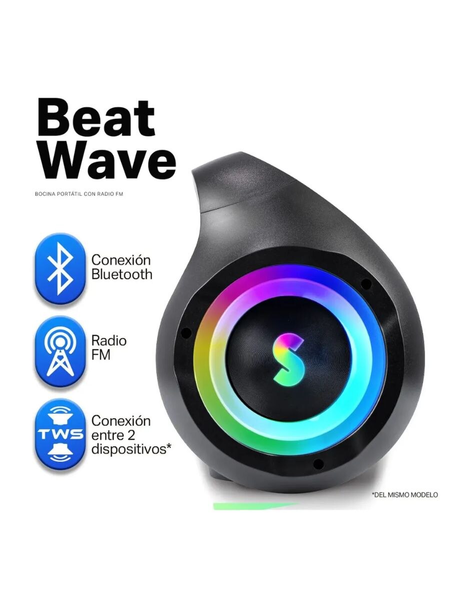 Bocina portátil bluetooth 2