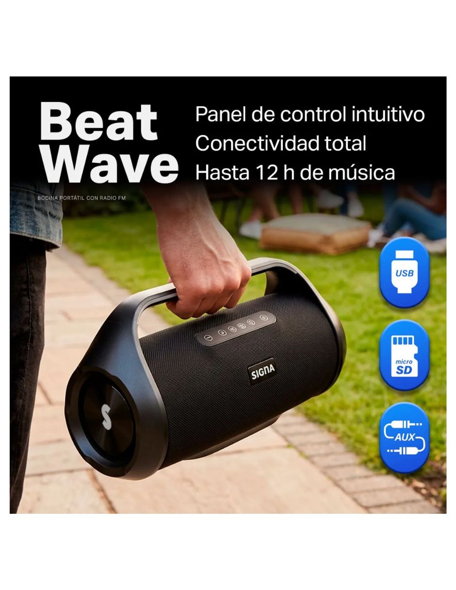 Bocina portátil bluetooth 6