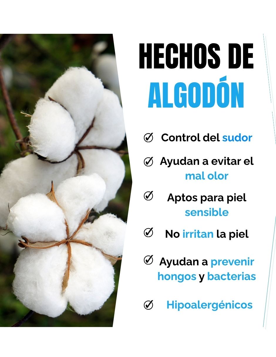 Tín de algodón para mujer 6 pares 3
