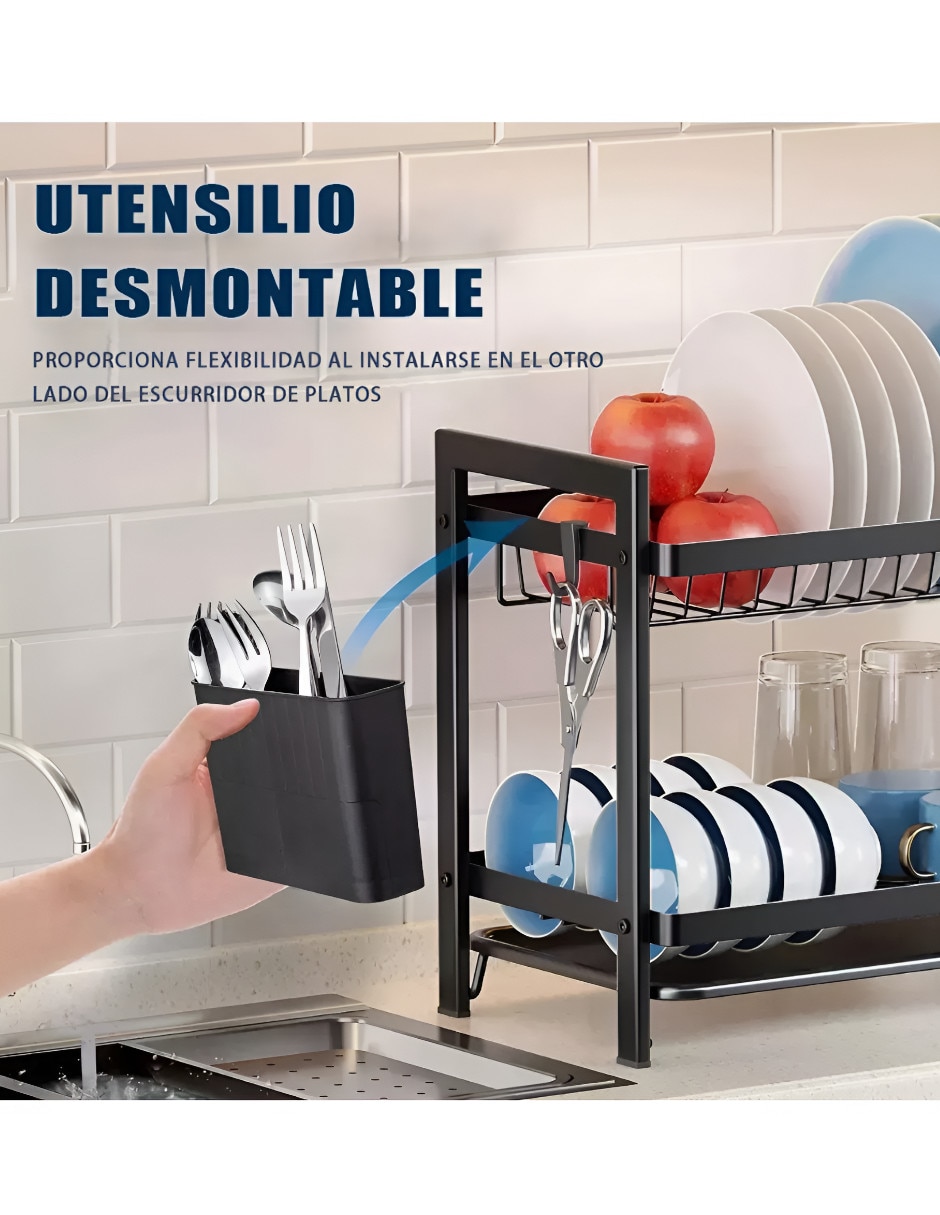 Escurridor de trastes/biberones de Hierro 4