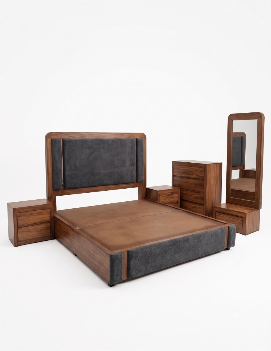 Set Recámara Enoc de Madera Set Recámara Enoc de Madera