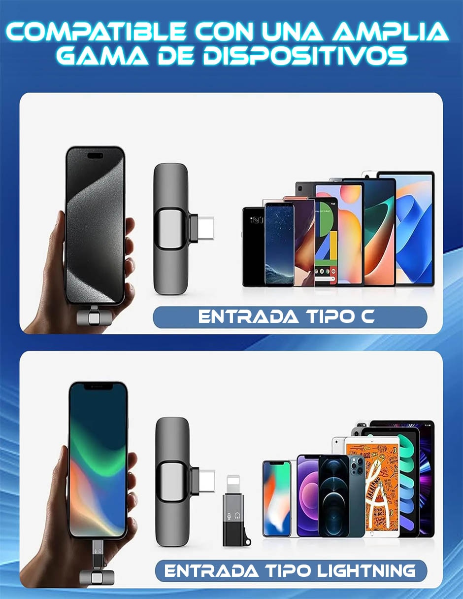 Set micrófono 2-MC851 inalámbrico 3