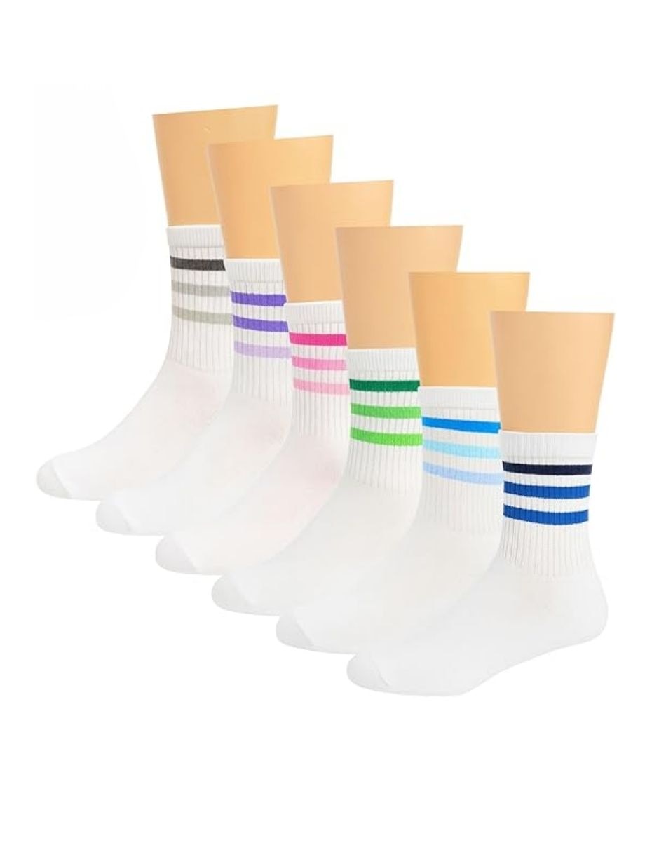 Calceta para mujer 6 pares Calceta para mujer 6 pares
