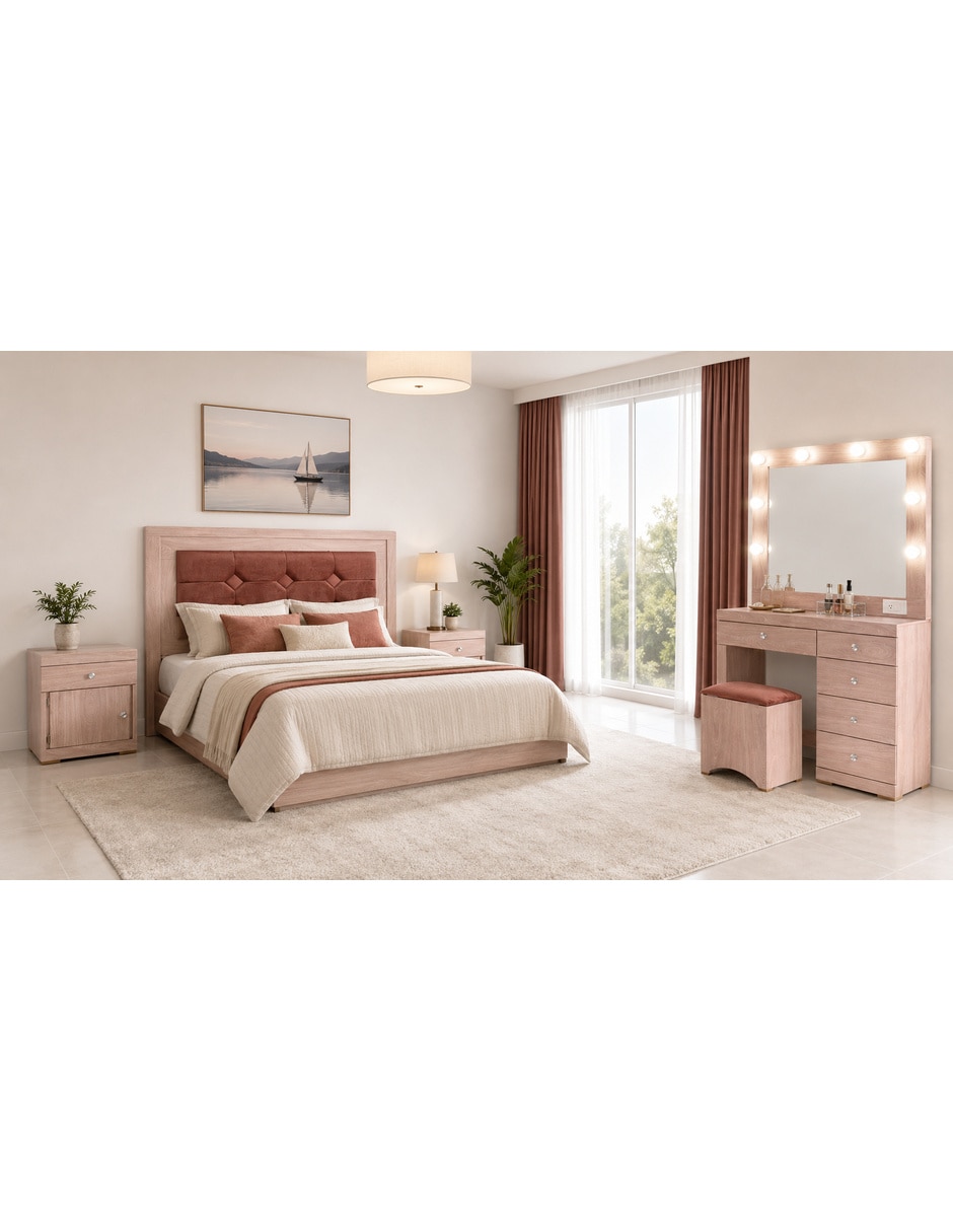 Set Recámara Lex de MDF 7