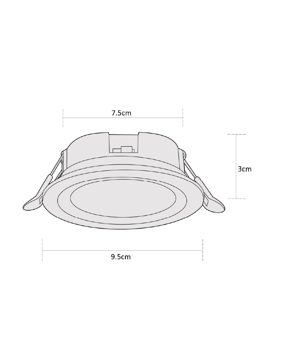Lámpara LED Snap Cct 9