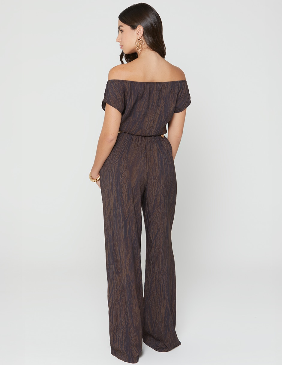 Jumpsuit Sanibel Travel de Viscosa y poliamida Casual estampado Animal print para mujer 3