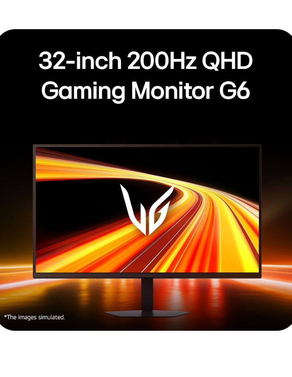 Monitor gamer Lg IPS QHD 32 pulgadas 32G620B-B