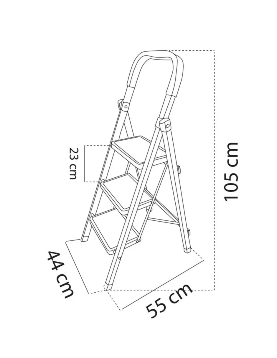 Escalera convertible de acero 2