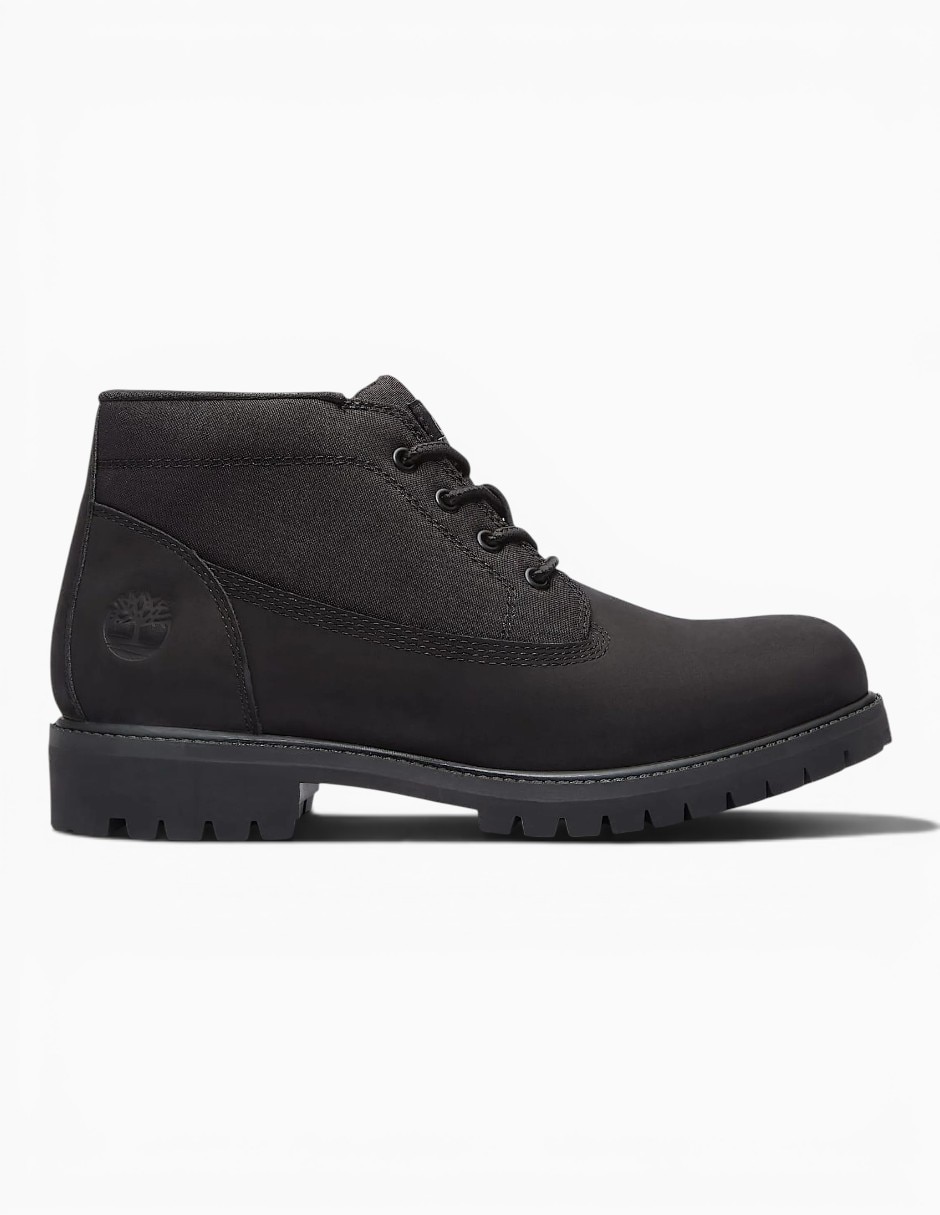 Bota/Botín botas Chukka Prémiums con agujetas de Cuero para hombre