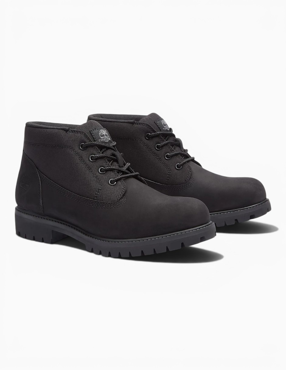 Bota/Botín botas Chukka Prémiums con agujetas de Cuero para hombre 2