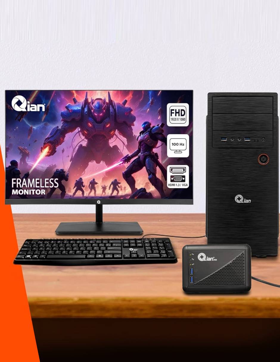 Computadora de escritorio QPI-OP340TA-48M Intel Core i5 8 GB RAM 480 GB 7