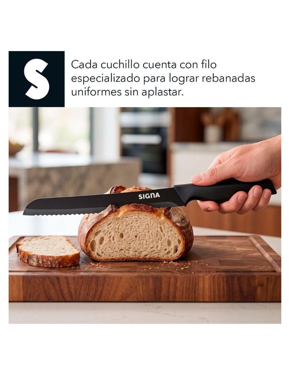 Set cuchillos para chef 14 piezas 4