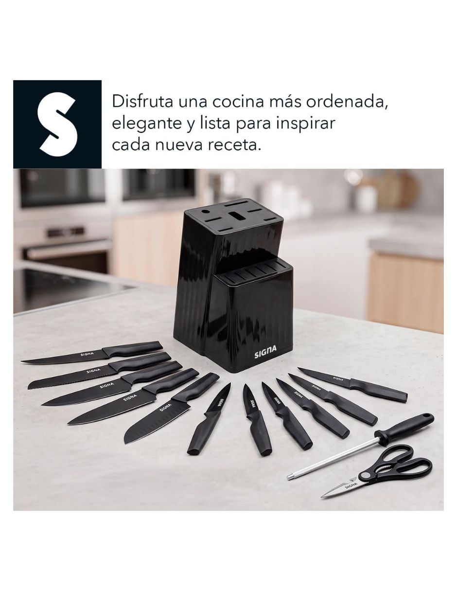 Set cuchillos para chef 14 piezas 6